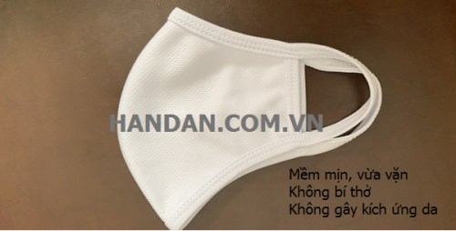 Antibacterial three-layer cloth mask
